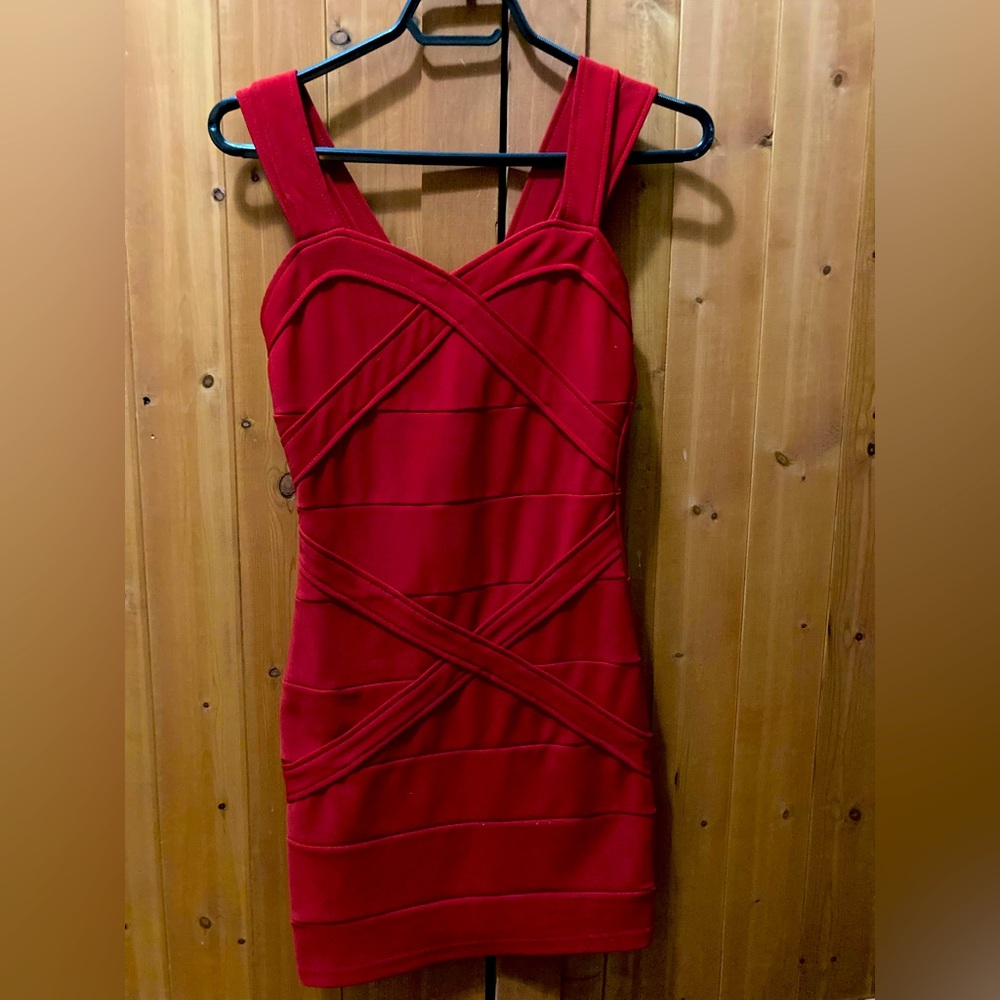 Red dress